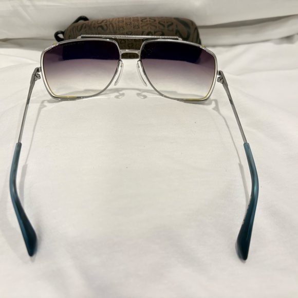 DITA MIDNIGHT SPECIAL DRX-2010-A TITANIUM PALLADIUM BLUE FLASH LENS; 100% AUTH. - Picture 6 of 7